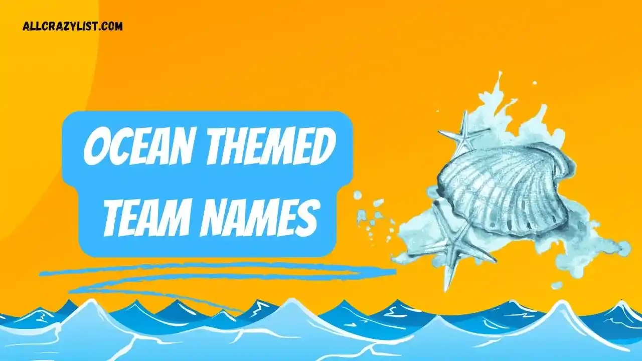 Ocean Themed Team Names
