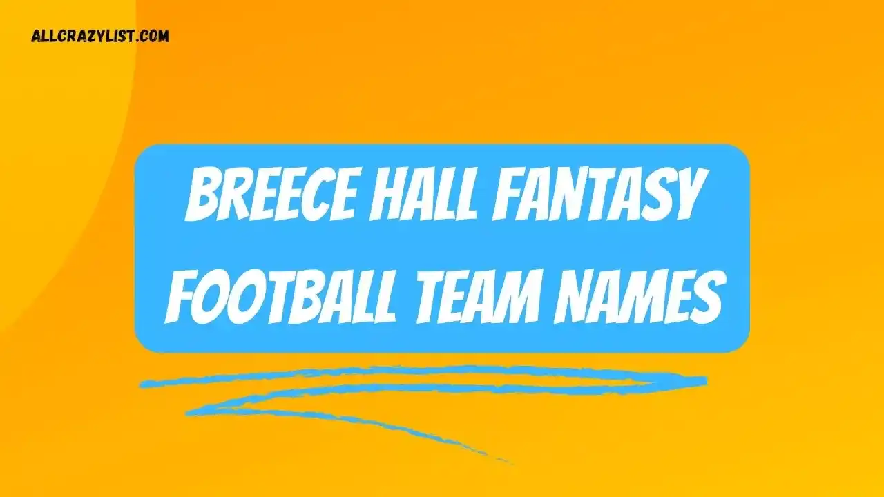 Breece Hall Fantasy Football Team Names 2024
