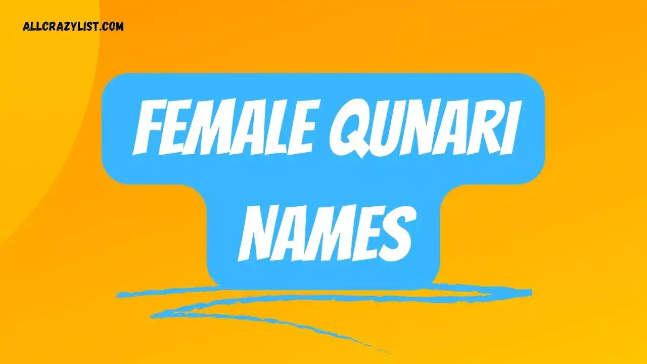 Female Qunari Names