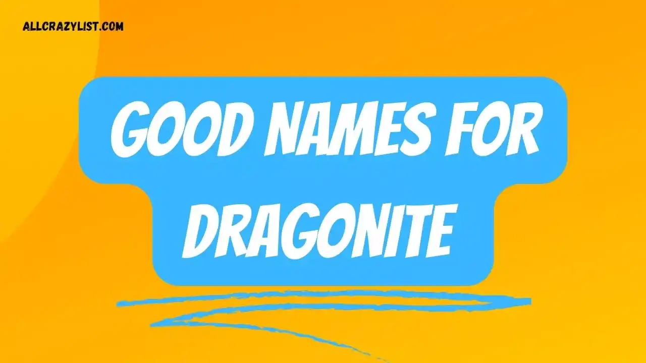 Good Names For Dragonite