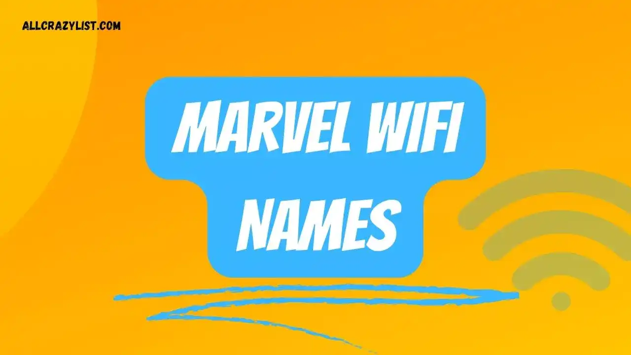 Marvel Wifi Names